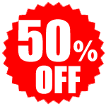 50％OFF